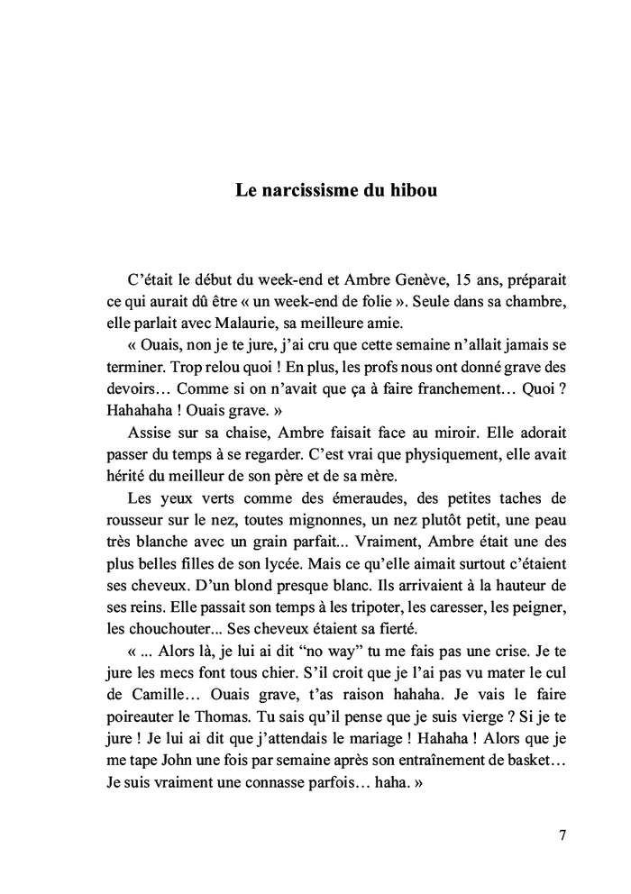 Le narcissisme du hibou