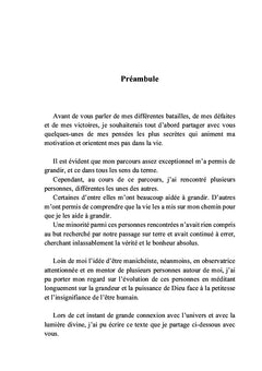 Mes batailles, mes défaites et mes victoires