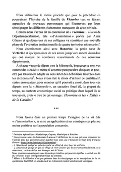 Honorine et les Exilés de la Caraïbe
