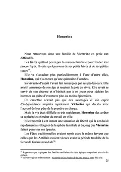 Honorine et les Exilés de la Caraïbe