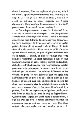 Le coach blessé