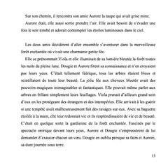 La forêt bleue enchantée