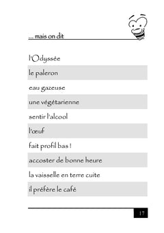 On ne dit pas... ...mais on dit