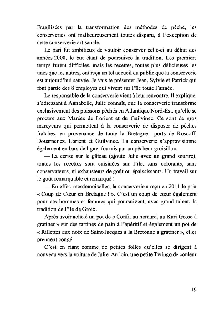 Escale assassine sur l'île de Groix