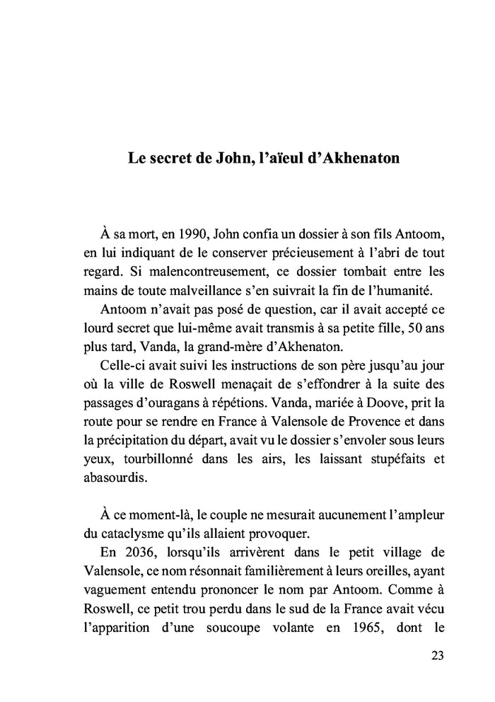 Le secret d'Akhenaton