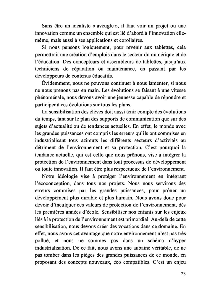 Le manifeste de l'action