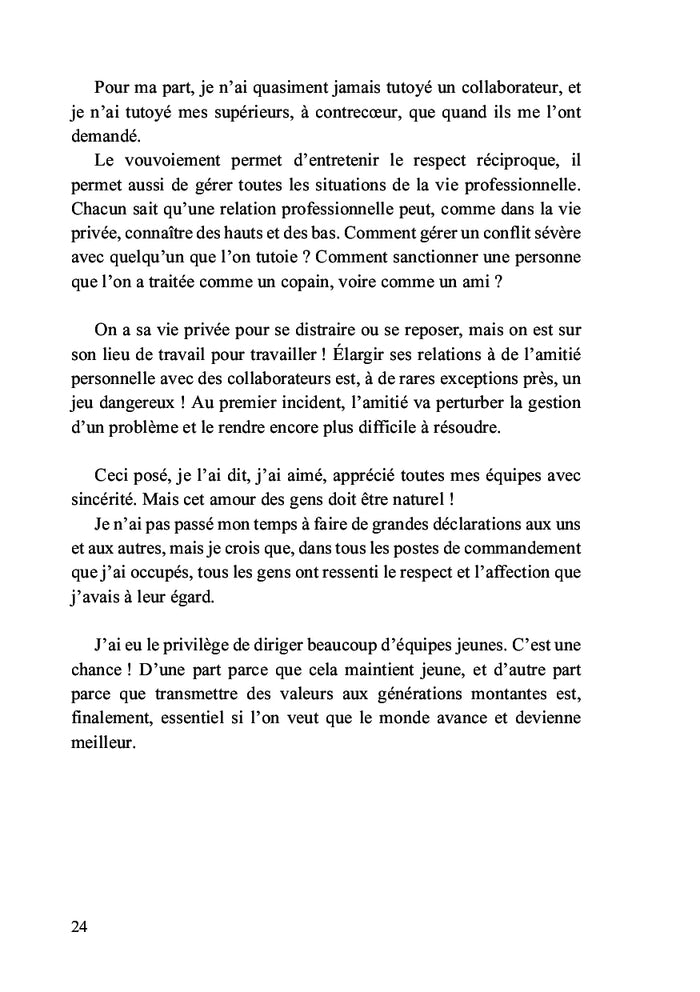 Mémoires d'un manager