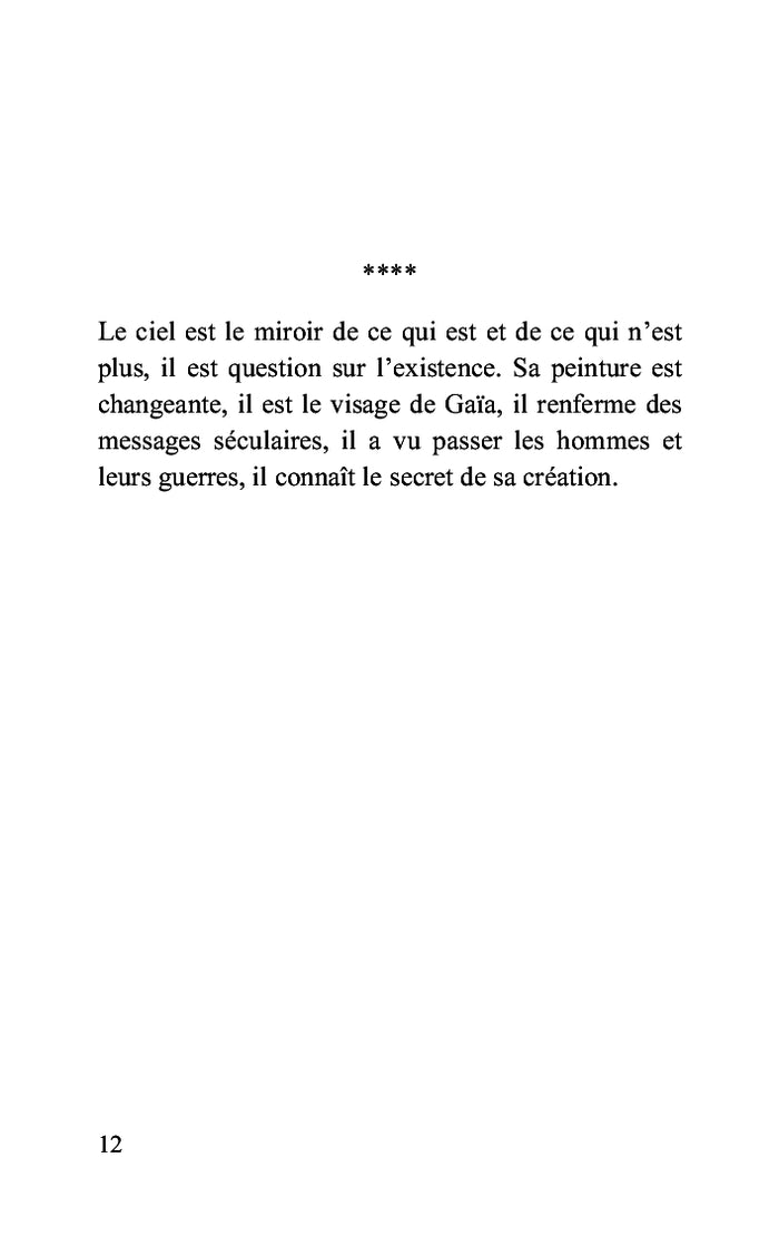 Partition en clé de bleus