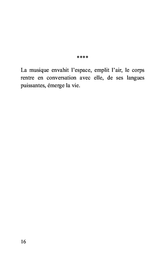 Partition en clé de bleus