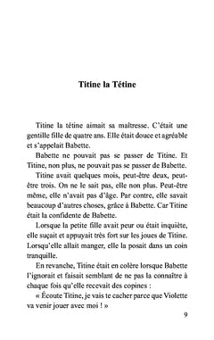 Les histoires de Titine la tétine