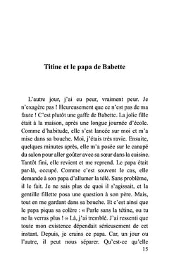 Les histoires de Titine la tétine