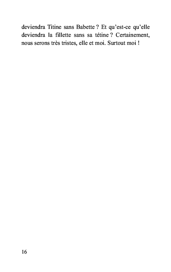Les histoires de Titine la tétine