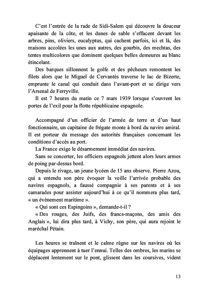 Le serment de Bizerte