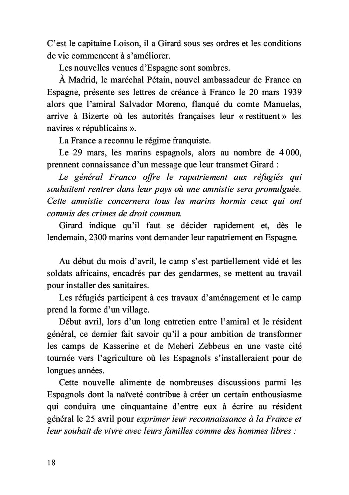 Le serment de Bizerte