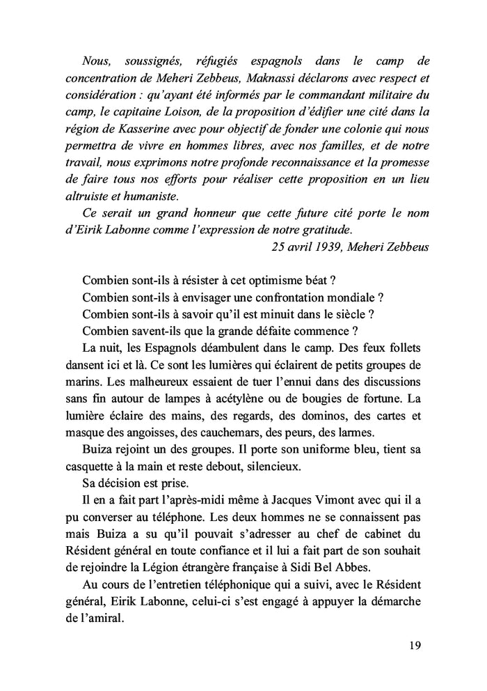 Le serment de Bizerte