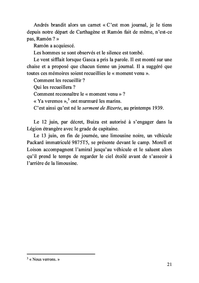 Le serment de Bizerte