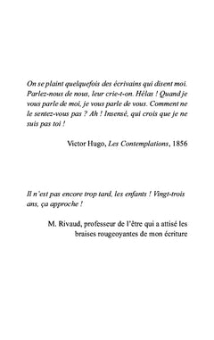 Notes égarées