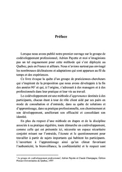 Le groupe de codéveloppement personnel