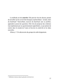 Le groupe de codéveloppement personnel