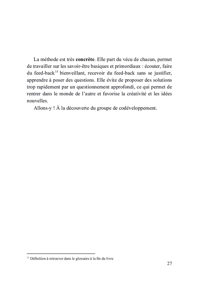 Le groupe de codéveloppement personnel