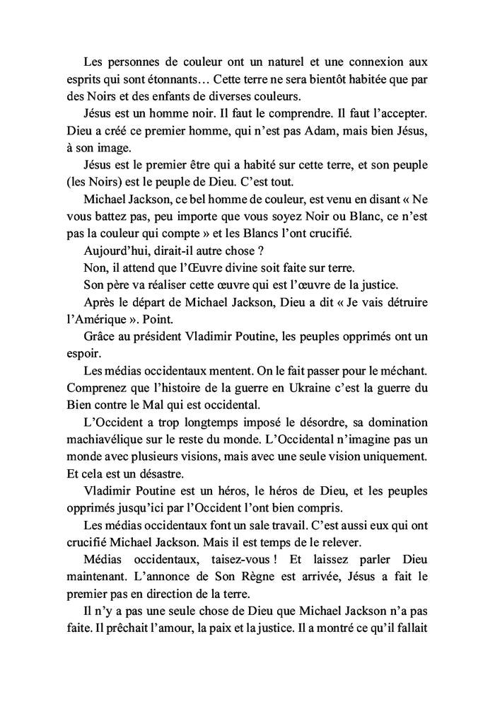 Michael Jackson est au Ciel