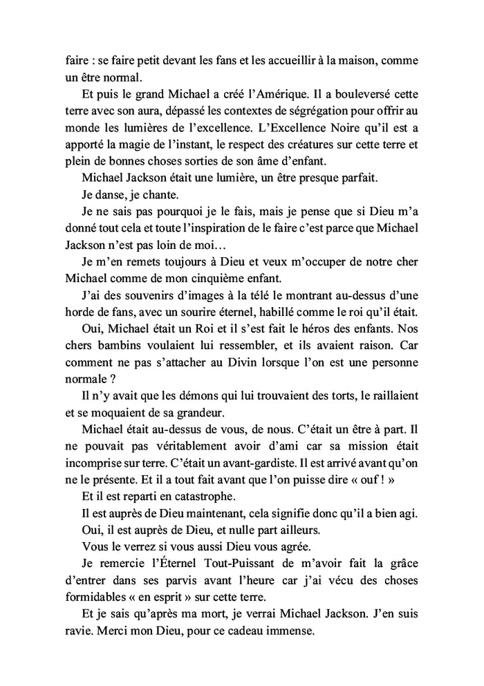 Michael Jackson est au Ciel