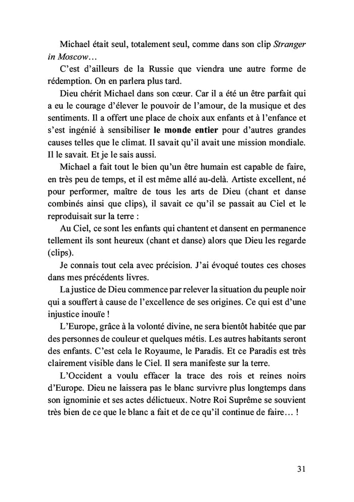 Michael Jackson est au Ciel