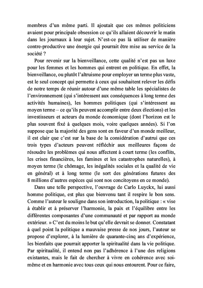 L'intégrité en politique : une utopie ?