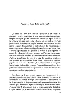 L'intégrité en politique : une utopie ?