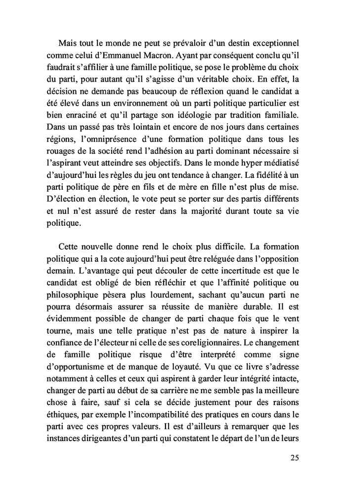 L'intégrité en politique : une utopie ?