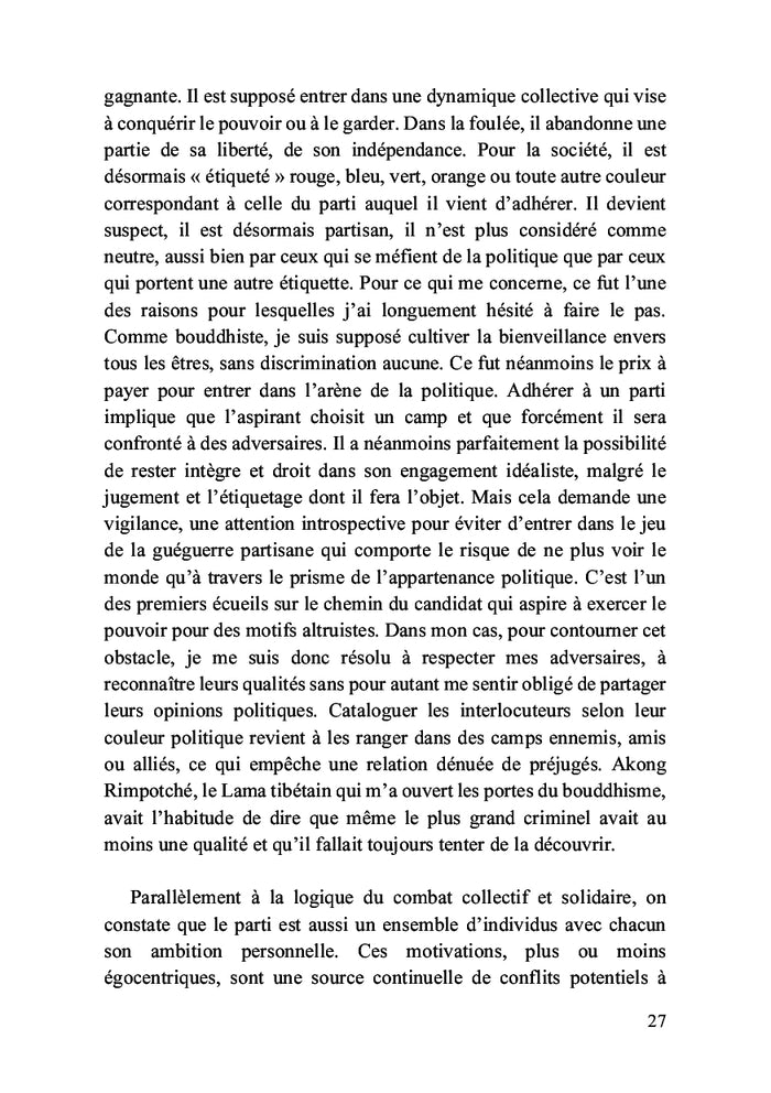 L'intégrité en politique : une utopie ?