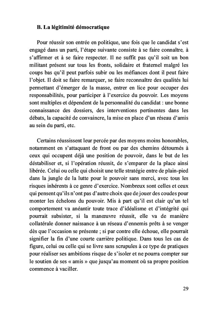 L'intégrité en politique : une utopie ?