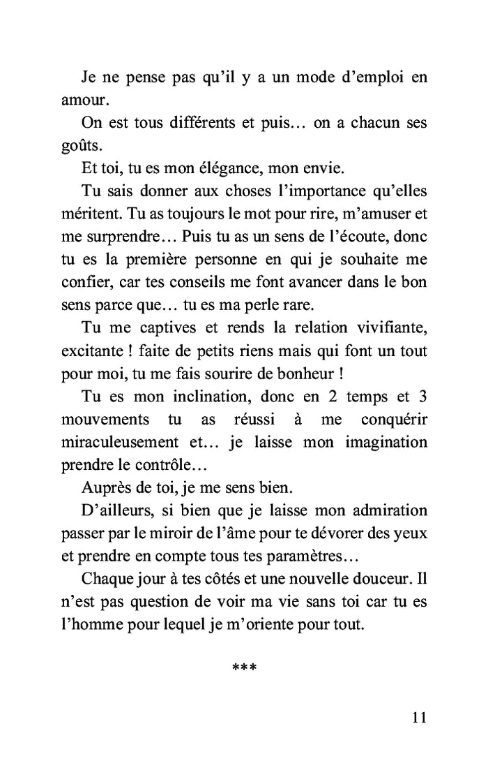 L'amour est une chaleur intense