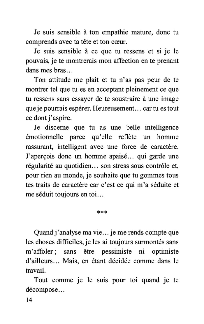 L'amour est une chaleur intense