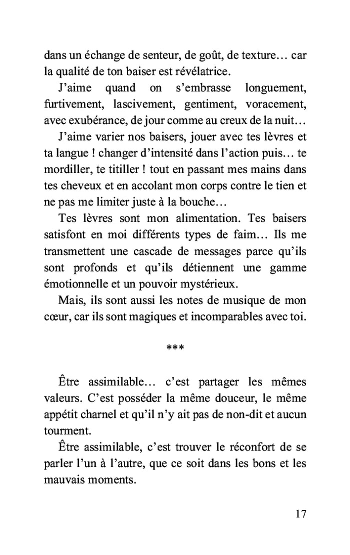 L'amour est une chaleur intense