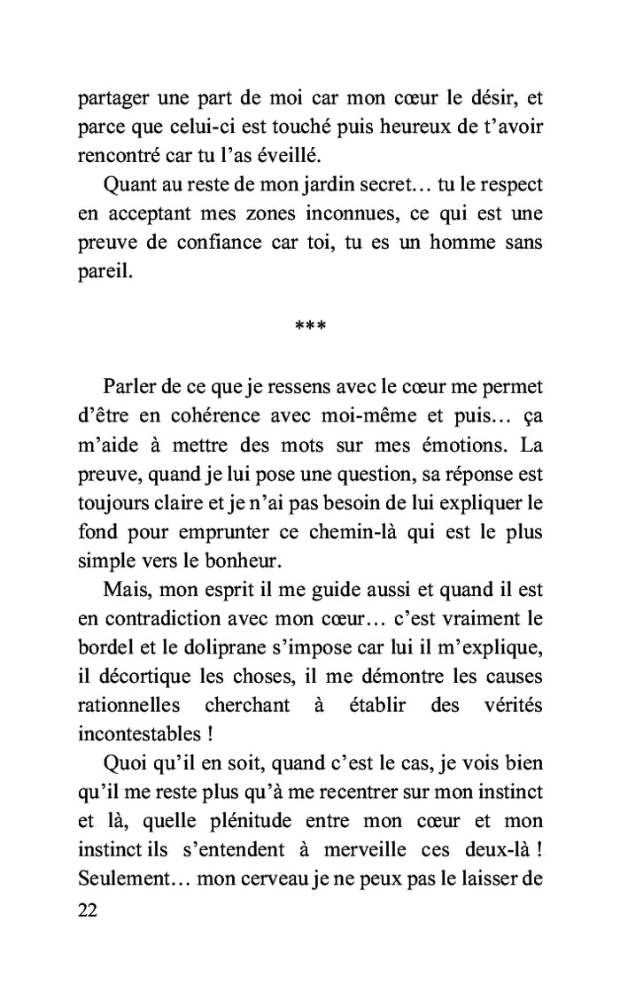 L'amour est une chaleur intense