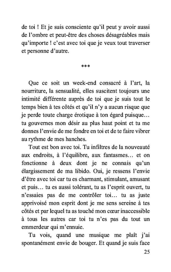 L'amour est une chaleur intense