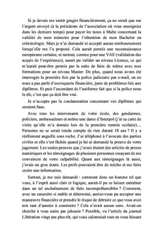 Mémoires d'un criminologue