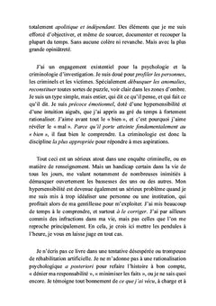 Mémoires d'un criminologue