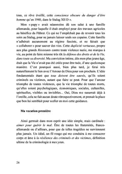 Mémoires d'un criminologue