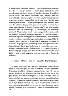 Mémoires d'un criminologue