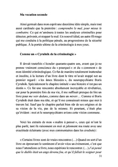 Mémoires d'un criminologue