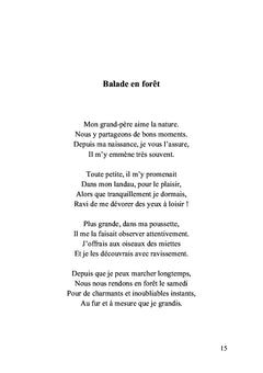Poésies enfantines