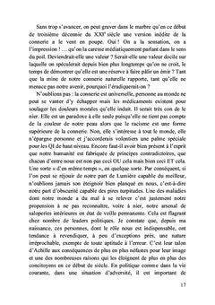 L'éloge de ma connerie