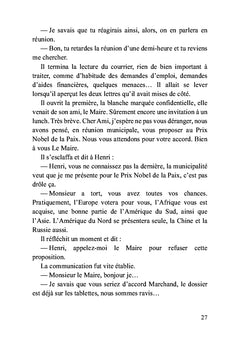 Le prix Nobel