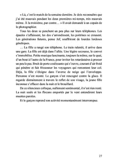 Comme un aller simple