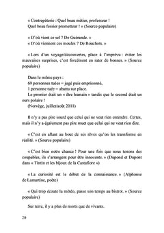 Recueil de brèves en vrac