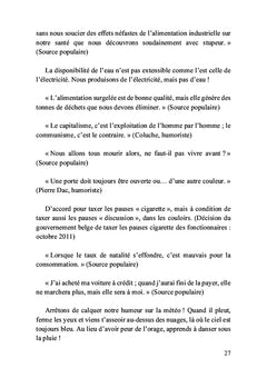 Recueil de brèves en vrac