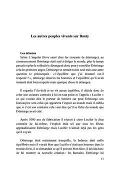 Histoire et légende de Banty
