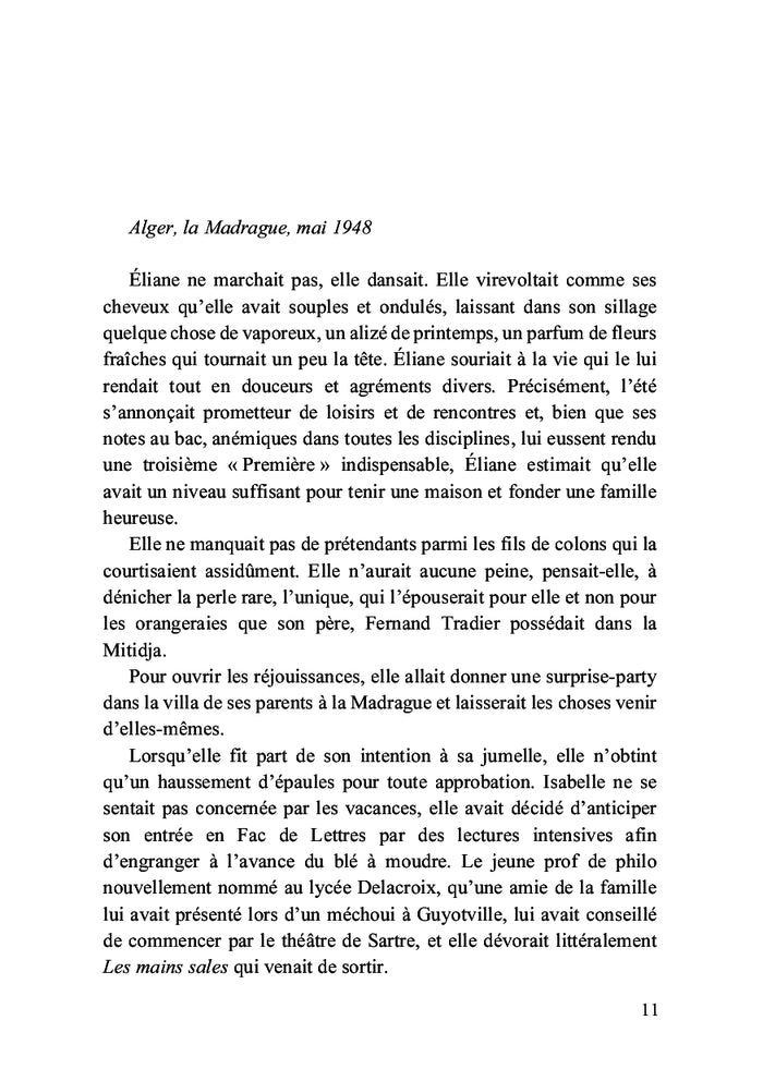 Les couteaux dans l'eau